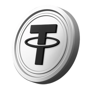 Kryptowalutowa moneta Tether USDT w sekcji poświęconej budowaniu zaufania inwestorów